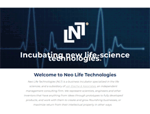 Tablet Screenshot of neolifetech.com